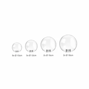 Bubbles lámpabúra 15 fényforrásos függesztett lámpához Utolsó esély