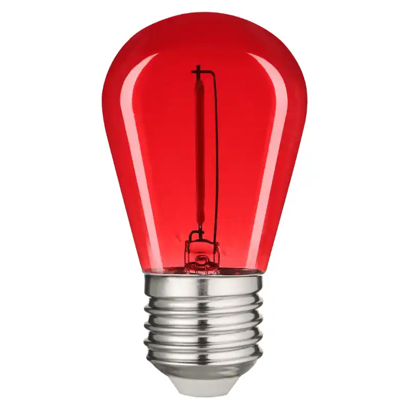 Ajánlat Avide Színes LED Filament Fényforrás 0.6W E27 PIROS Üveg