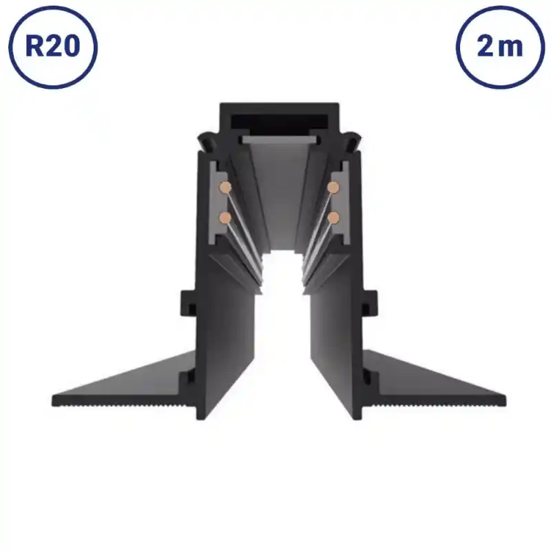 Outlet OPTONICA LED Beépíthető Mágneses Sínrendszer 2m R20 MG5369