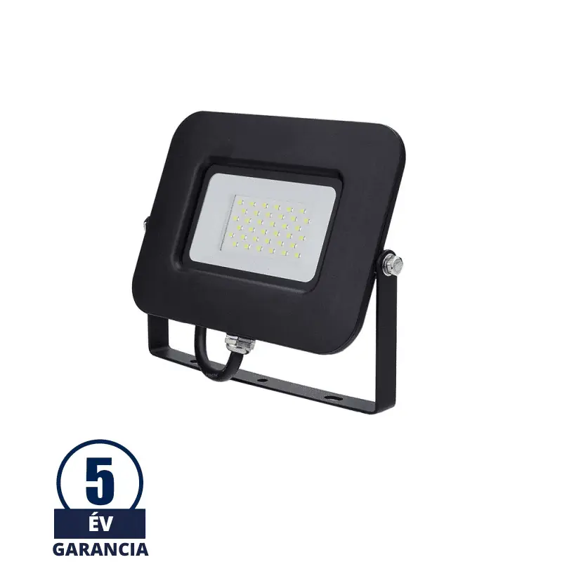 OPTONICA Prémium LED Reflektor 20W 6000K Fekete FL5883 Népszerű