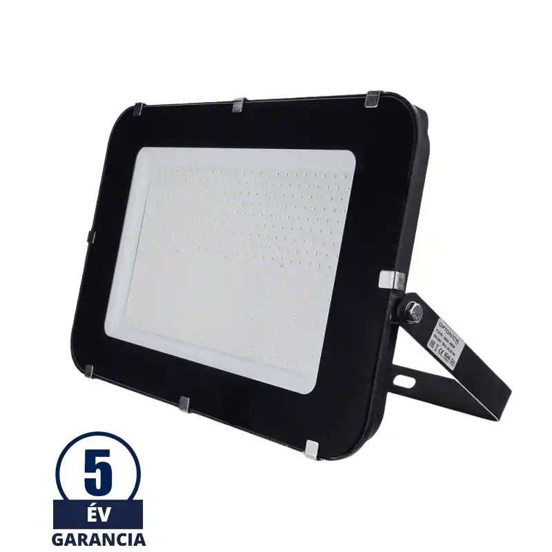 OPTONICA Prémium LED Reflektor 300W 120lm/W 4500K Fekete FL5797 Azonnal elérhető