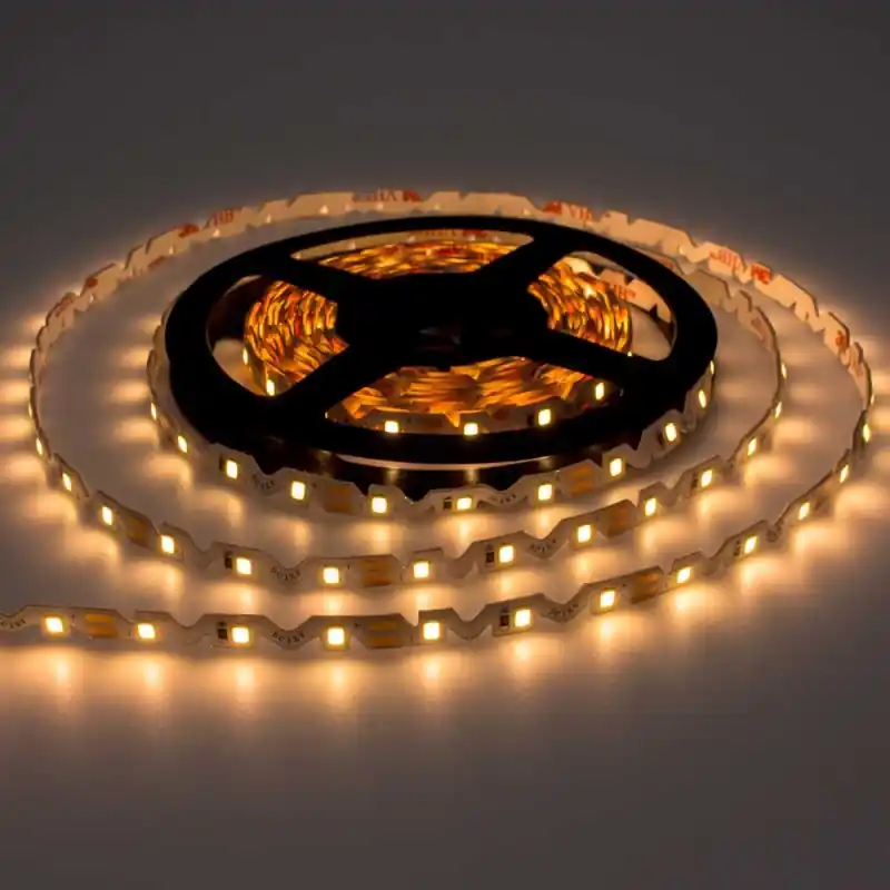 Végkiárusítás Hajlítható Zig-Zag LED szalag kültéri, 60 LED/m 7,2W/m 12V meleg fehér MO4552