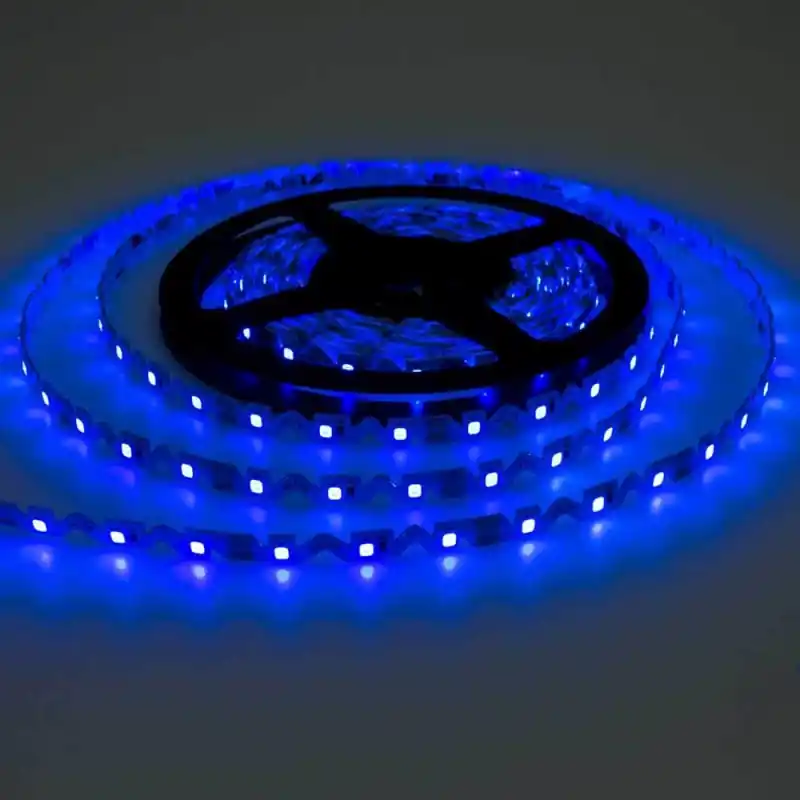 Csak ma Hajlítható Zig-Zag LED szalag kültéri, 60 LED/m 7,2W/m 12V KÉK MO4554