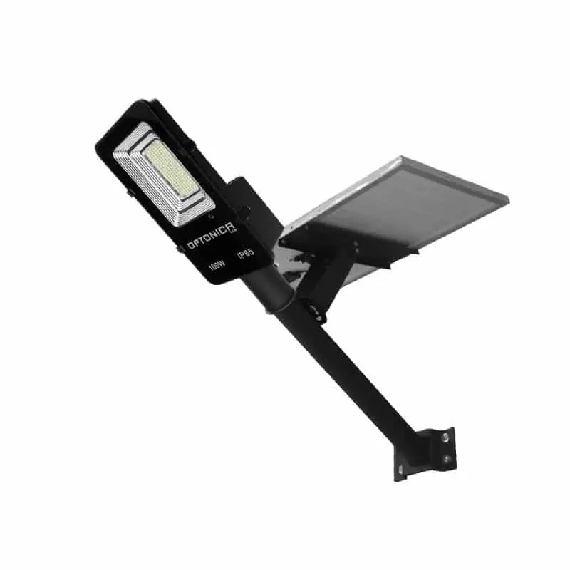 Optonica LED napelemes utcai lámpa konzollal 35W 2600lm SL9137 Korlátozott ajánlat