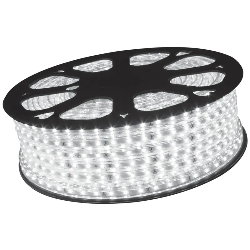 220V LED Szalag Kültéri 4,8 W/m Meleg fehér Biztonságos fizetés