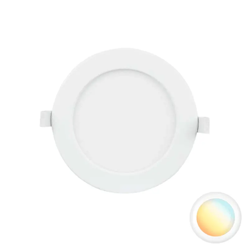 Rendeld meg most Optonica LED panel kerek süllyesztett 12W CCT szabályozható színhőmérséklettel DL2591