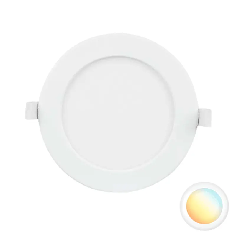 Nézd meg most Optonica LED panel kerek süllyesztett 18W CCT szabályozható színhőmérséklettel DL2592