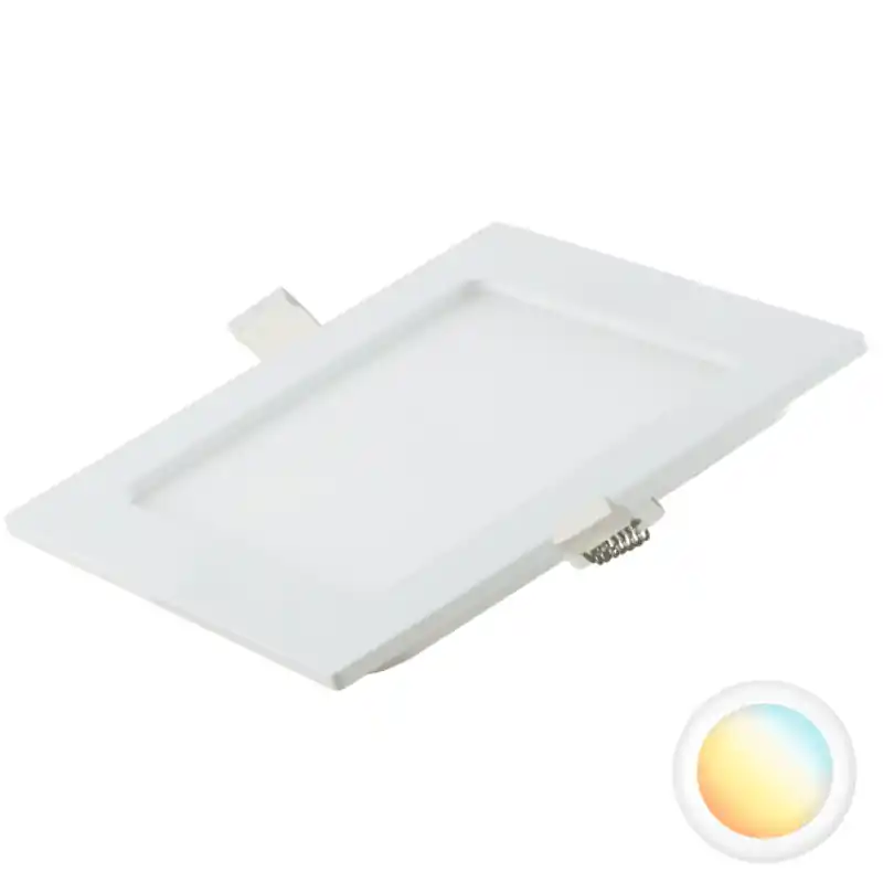 Expressz kézbesítés Optonica LED panel négyzet süllyesztett 24W CCT szabályozható színhőmérséklettel DL2597