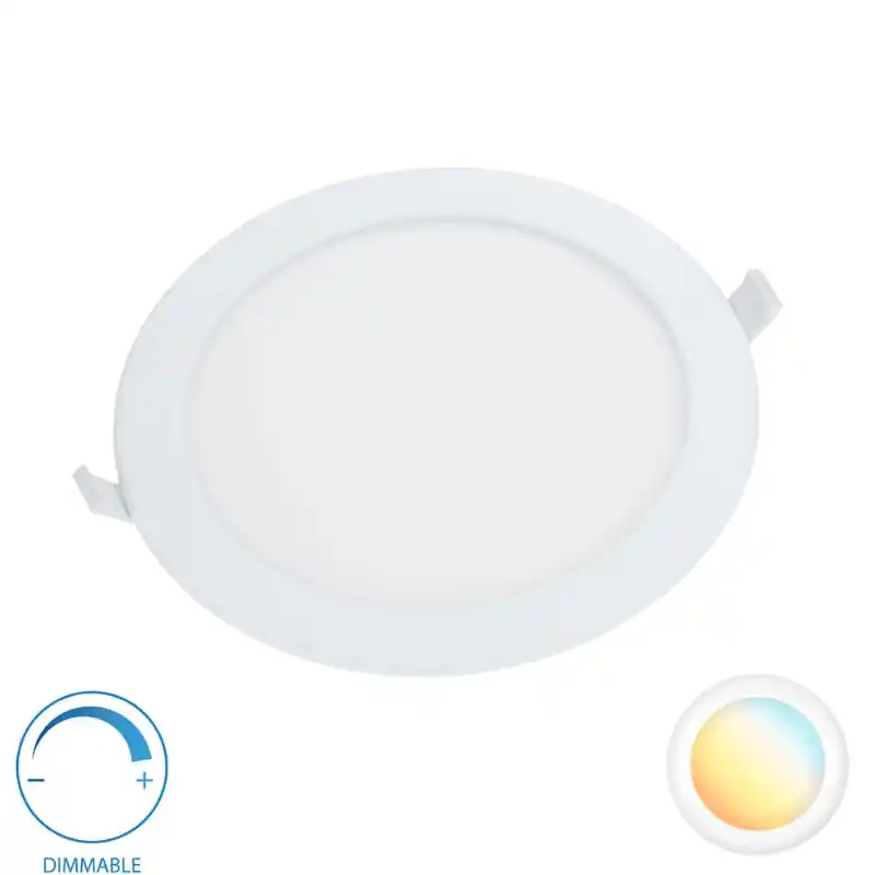 Újdonság Optonica dimmelhető LED panel süllyesztett 20W CCT szabályozható színhőmérséklettel DL2584