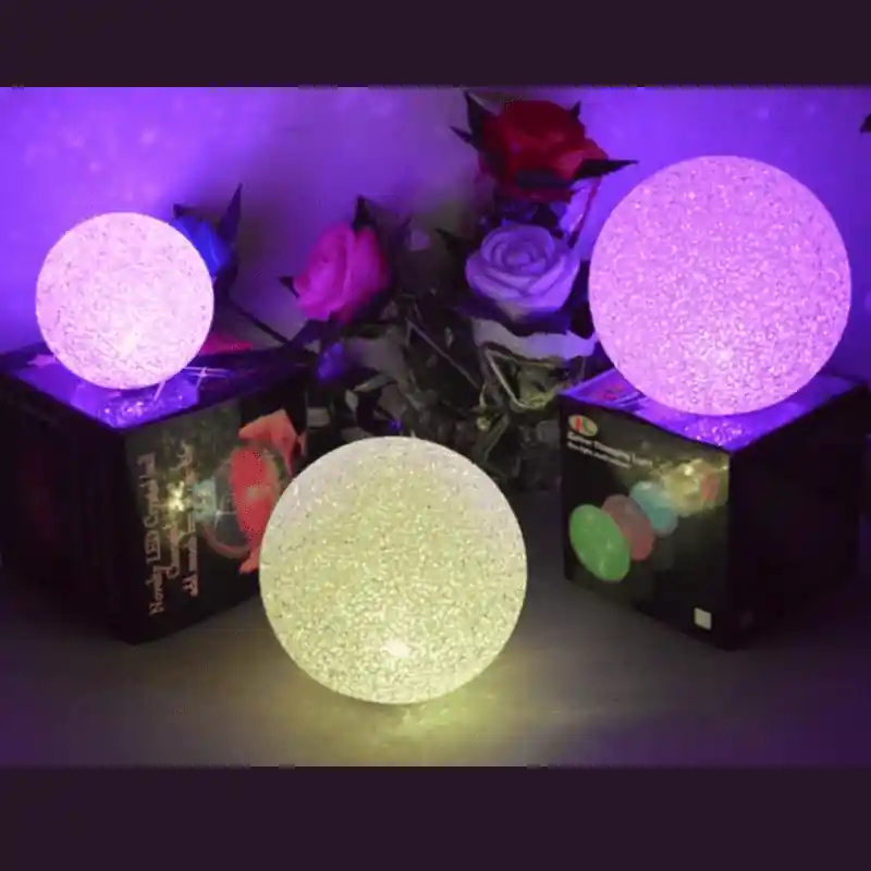 Biztonságos fizetés Karácsonyi Világító Gömb RGB 10 cm