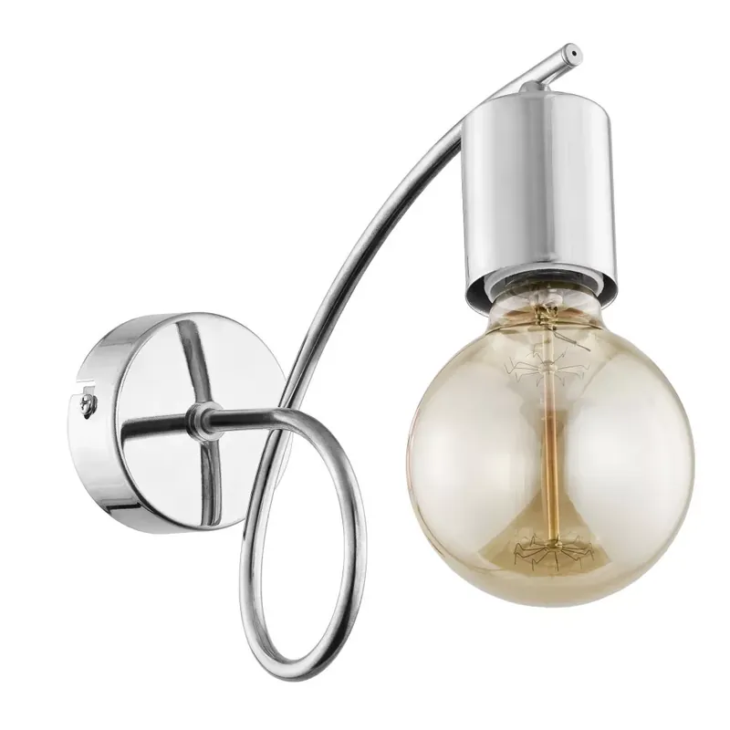 Akciós ár Alfa TANGO CHROME 24460 Fali lámpa 1x60W/E27