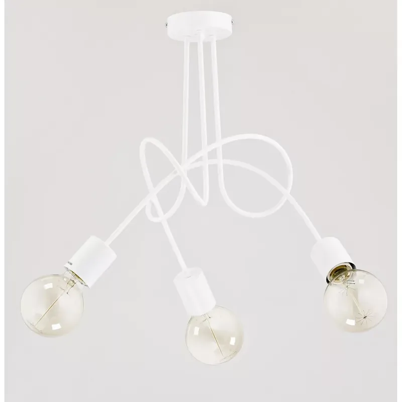 Azonnal elérhető Alfa TANGO WHITE 23613 Plafonlámpa 3x60W/E27