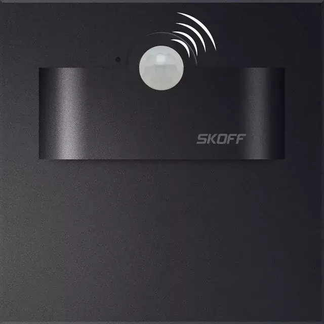 Vedd meg most Skoff TANGO SHORT PIR 120º MN-TAN-D-B-1-ML-ML-01 Beépíthető lépcsőházi lámpa 1x2,4W/LED 12000K/BLUE IP20