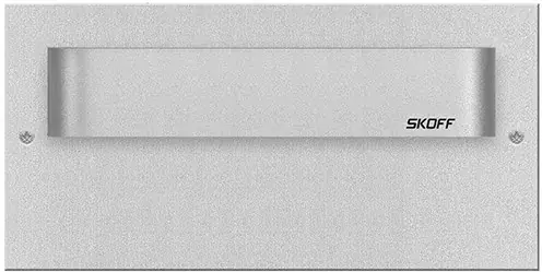Skoff TANGO MAX SHORT MS-TMX-G-W-1-PL-00-01 Felületi lépcsőházi lámpa 1x1,6W/LED 6500K IP66 Szuper akció