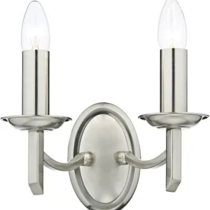 Dar Lighting AMBASSADOR AMB0946 Fali lámpa 2x40W/E14 Akció