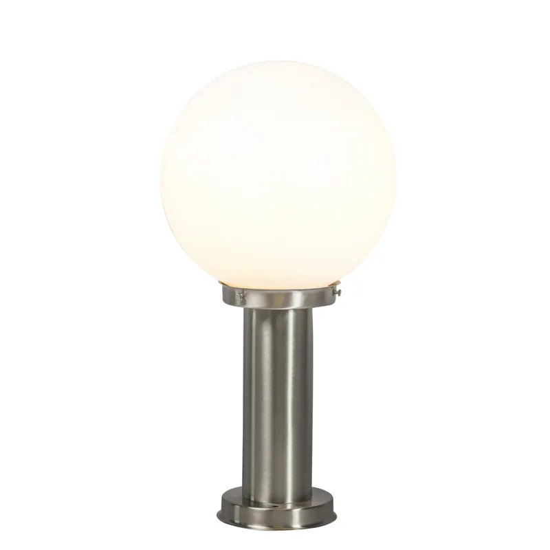 Prémium Modern kültéri lámpaoszlop rozsdamentes acélból 50 cm - Sfera