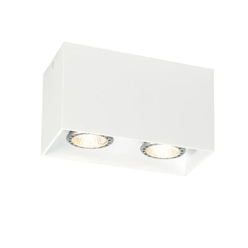 Végkiárusítás Design spotlámpa fehér - Qubo 2