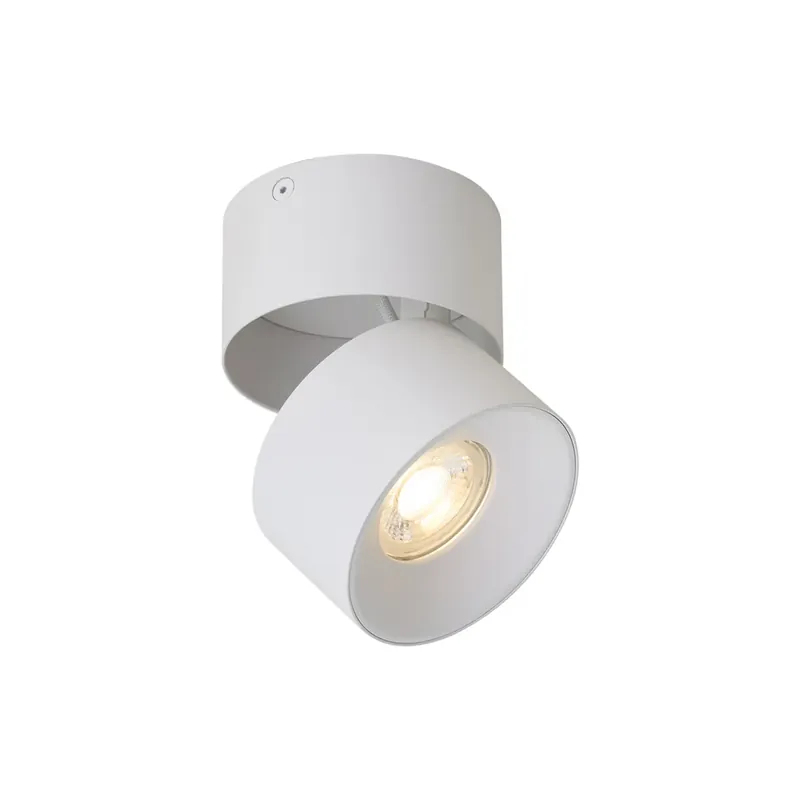 Biztonságos vásárlás Modern felületre szerelhető spotlámpa fehér GU10 50mm dönthető - Echo
