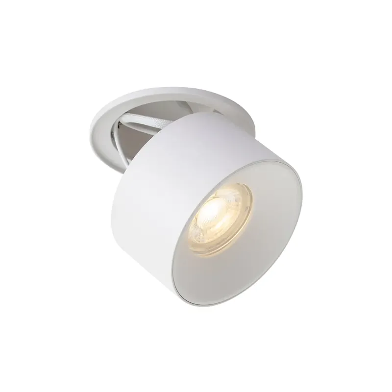 Modern beépíthető spotlámpa fehér GU10 50mm - Echo Ajánlat