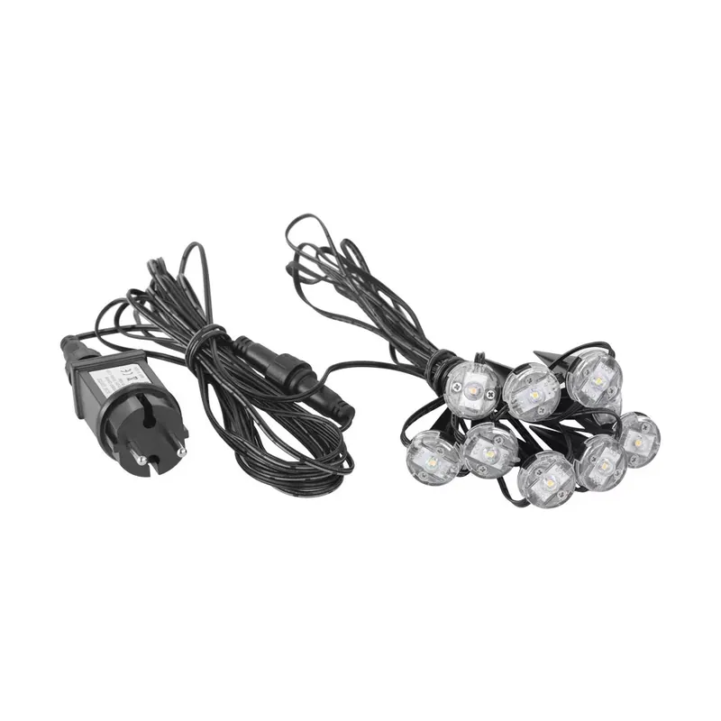 98184 EGLO SPINETOLI IP65 LED kültéri leszúrható lámpa - 9 db-os szett Korlátozott ajánlat
