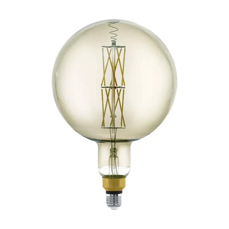 11845 EGLO E27-LED-G200 600 lm 3000 K fekete-áttetsző Big Size fényforrás Bestseller