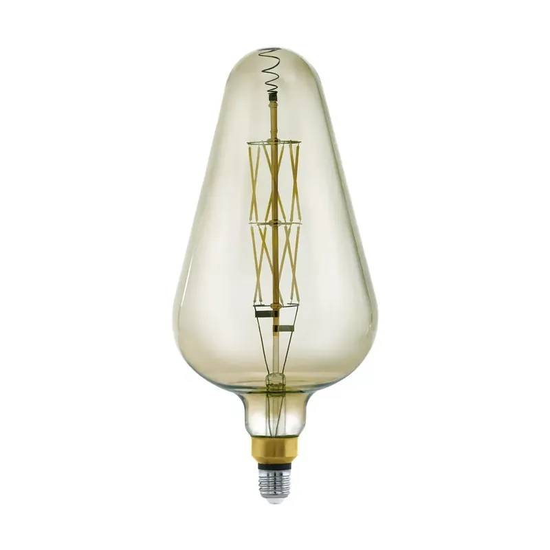 11842 EGLO E27-LED-D165 600 lm 3000 K fekete-áttetsző Big Size fényforrás Expressz szállítás