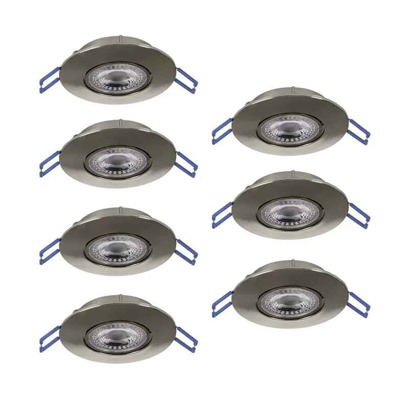 300195 EGLO GEDREZ 2700K 4000K 6500K LED süllyesztett lámpa 7 db-os szett Szuper akció