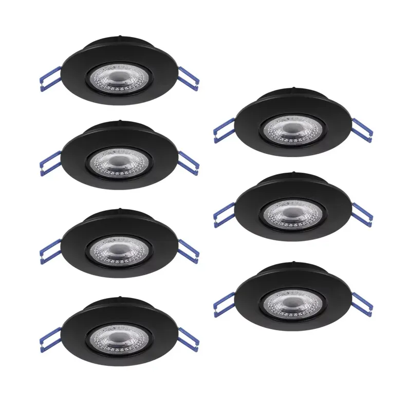 300191 EGLO GEDREZ 2700K 4000K 6500K LED süllyesztett lámpa 7 db-os szett Korlátozott ajánlat