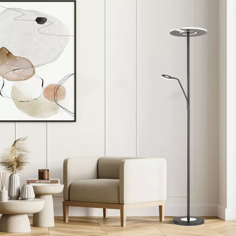 Legkelendőbb CCT LED Állólámpa, Dent , 1x LED 37W , 1x LED 8W, 40318
