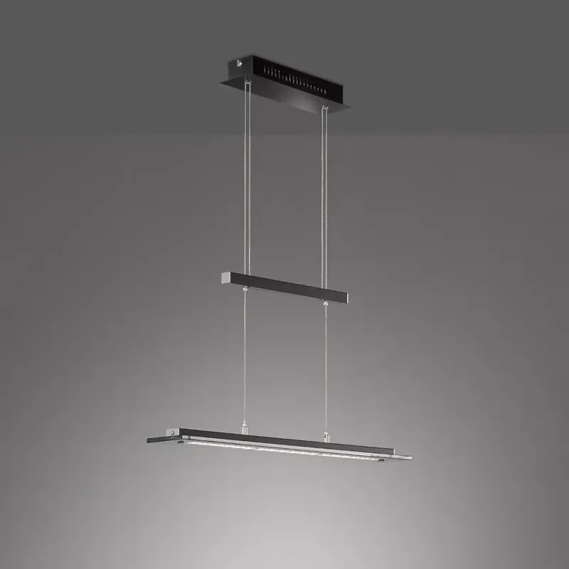 Vedd meg most CCT LED Függőlámpa, Tenso TW , 1x LED 12W , homok fekete, 60443
