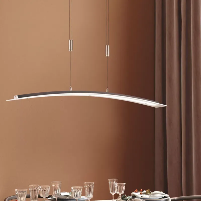 Expressz szállítás CCT LED Függőlámpa, Metis , 1x LED 21W , homok fekete, 60554