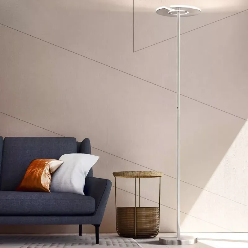 Gyors szállítás CCT LED Állólámpa, Dent , 1x LED 37W , nikkel, 40320