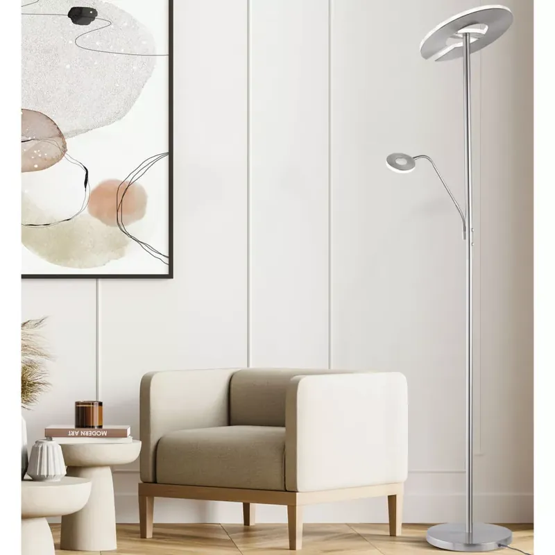 CCT LED Állólámpa, Dent , 1x LED 37W , 1x LED 8W, 40317 Expressz kézbesítés