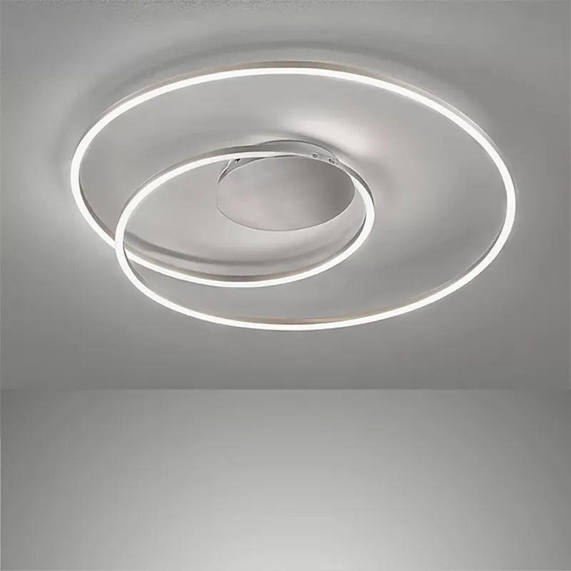 Expressz kézbesítés CCT LED Mennyezeti lámpa, Holy , 1x LED 33W , nikkel, 21295