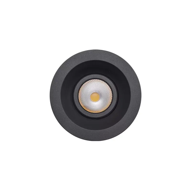 XIXI kültéri LED sűlyesztett lámpa matt fekete IP65 10W/3000K Szuper akció