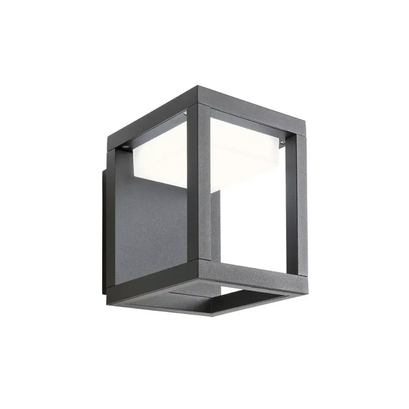 Bestseller PIAZZO kültéri LED fali lámpa matt fekete IP54 10W/2900-3100K