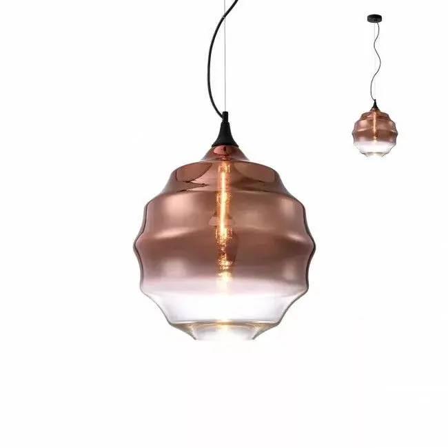 SLAG Modern függőlámpa, matt fekete/ bronz-gold Alacsony ár