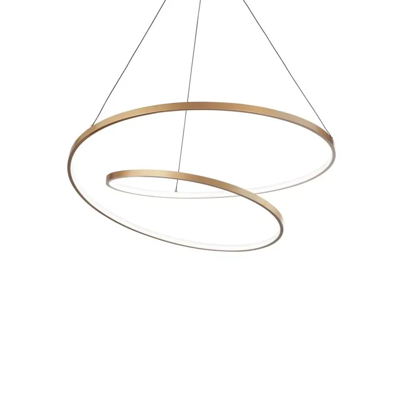 Csak ma ÓZ modern LED csillár, matt réz