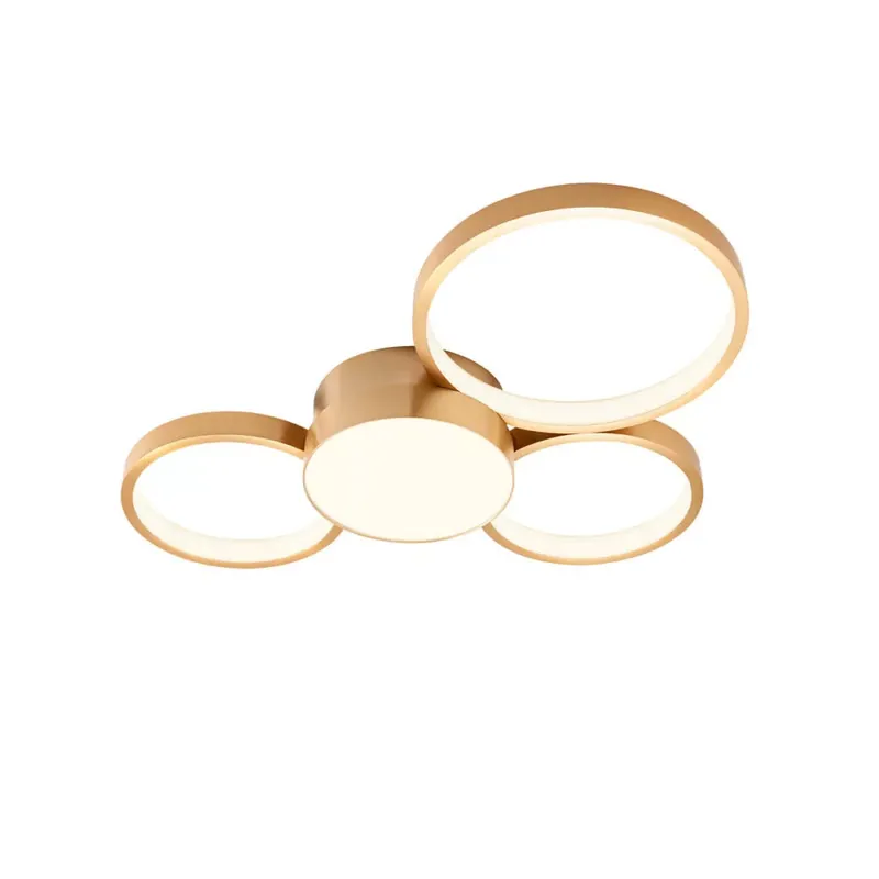 Biztonságos fizetés CRONOS modern LED mennyezeti lámpa, 3-as, bronz