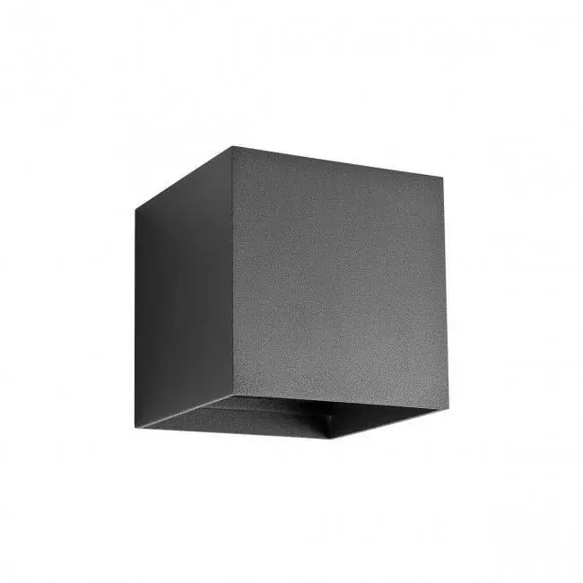 Kültéri LED falilámpa, VARY, antracit, 10x10 cm Korlátozott ajánlat