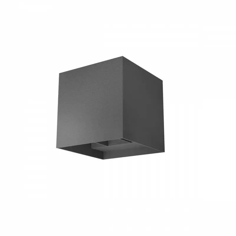 Outlet Kültéri LED falilámpa, VARY, 20W, antracit