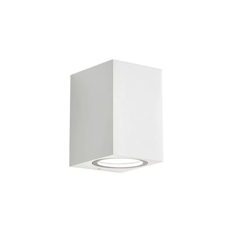 LED kültéri fali lámpa BRIO, fehér, 10x7 cm Különleges ajánlat