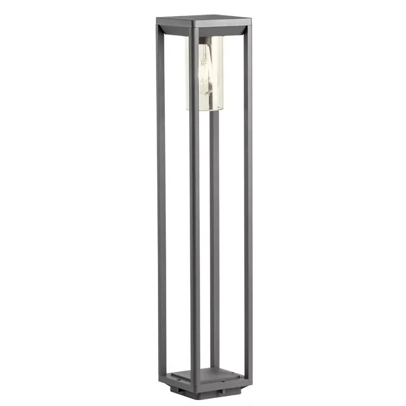 Végkiárusítás Kültéri állólámpa, LAGOS, sötétszürke, 80 cm