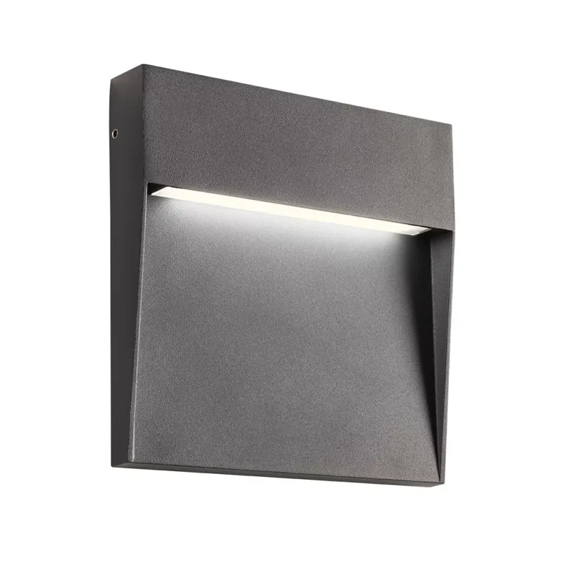 LED kültéri falilámpa, LANDER, antracit, 16x16 cm Vedd meg online