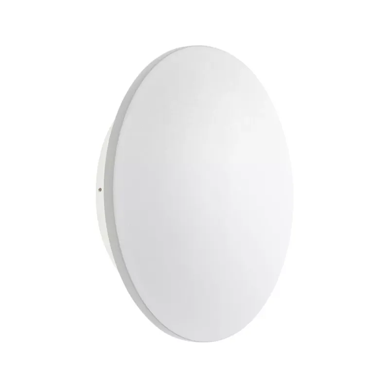 Kültéri falilámpa, Tanit, matt fehér, D 30 cm Kedvezmény