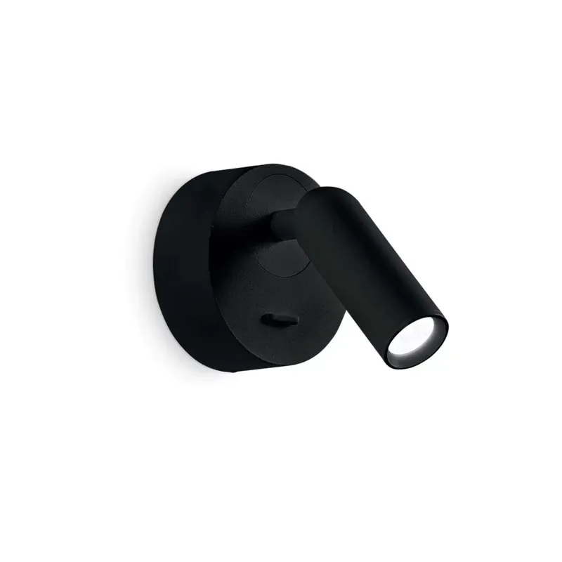 Szuper akció IdealLux 260617 BEAN ROUND AP NERO LED spotlámpa