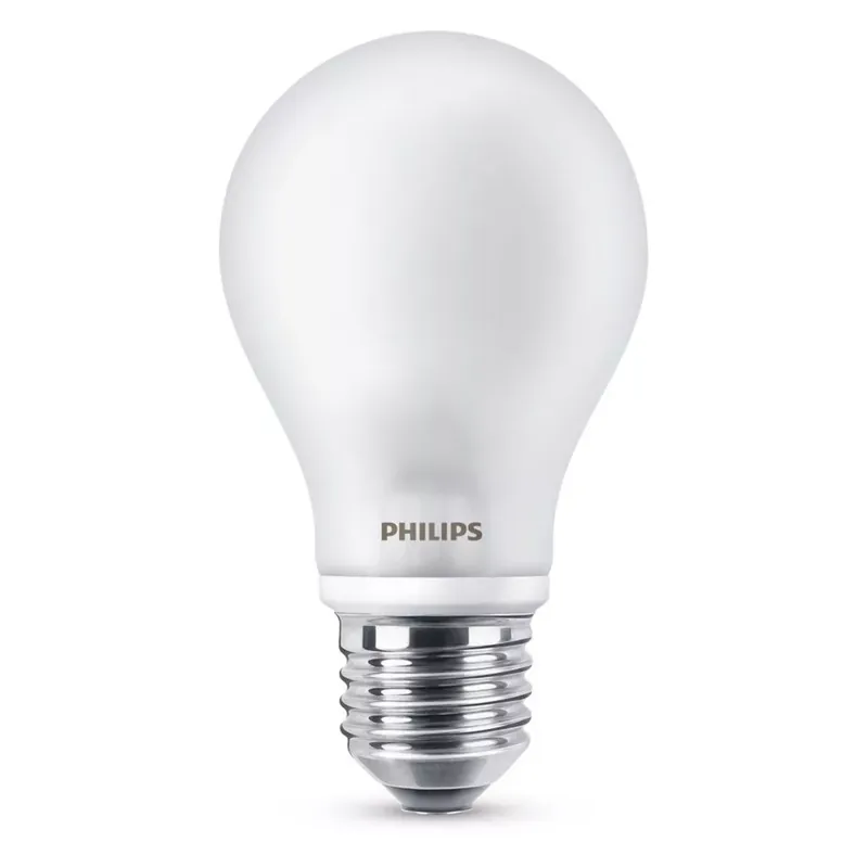 Végkiárusítás LED E27 4.5W 470lm 2700K fényforrás Philips 8718696419656