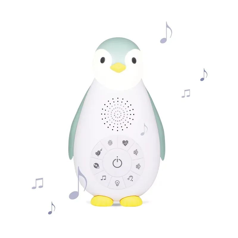 Zoe kék pingvin vezeték nélküli music box és éjszakai fény Zazu ZA-ZOE-02 Árengedmény