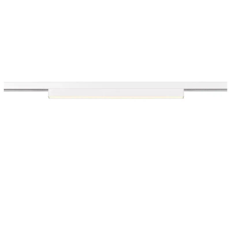 48V SYSTEM IN-LINE 44 fehér 14W 1450lm 4000K CRI90 95° lineáris spot led lámpa 48V-os alacsony feszültségű sínhez Vásárlói kedvenc