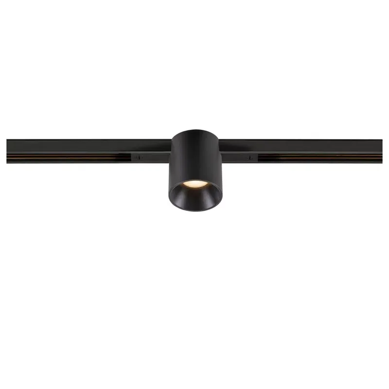 Biztonságos fizetés FIX-IT! 48V DALI fekete 2700K 6.6W 36° kerek LED spot lámpa 48V felületre szerelt alacsony feszültségű sínhez